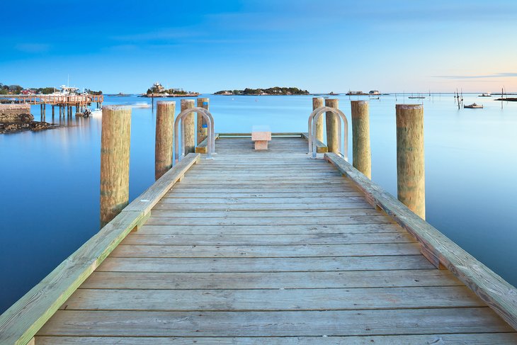 Pier at Stony Creek, Connecticut