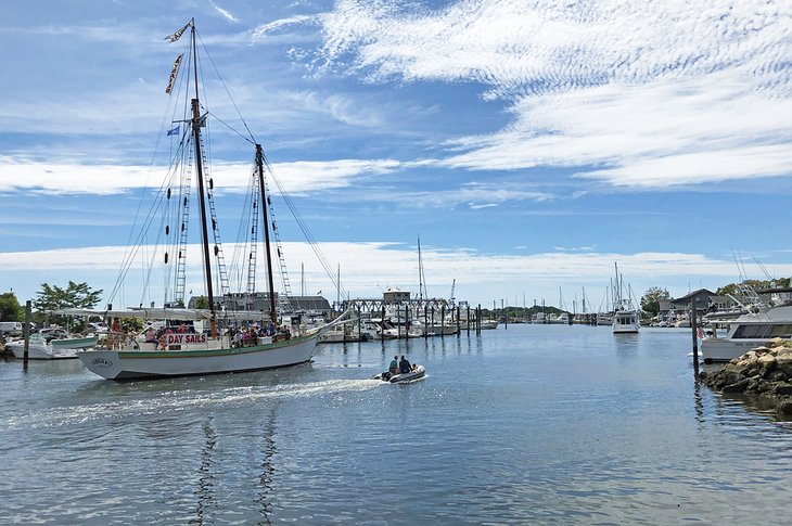 The Argia schooner in Mystic