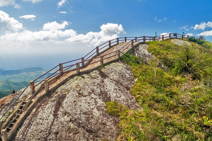 Walkway up the Gran Piedra