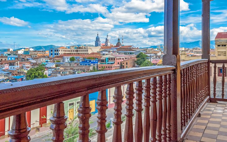 View from the balcony of the Museum of the Clandestine Struggle