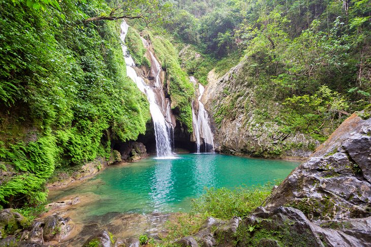 Salto del Caburni waterfall in the Topes de Collantes National Park