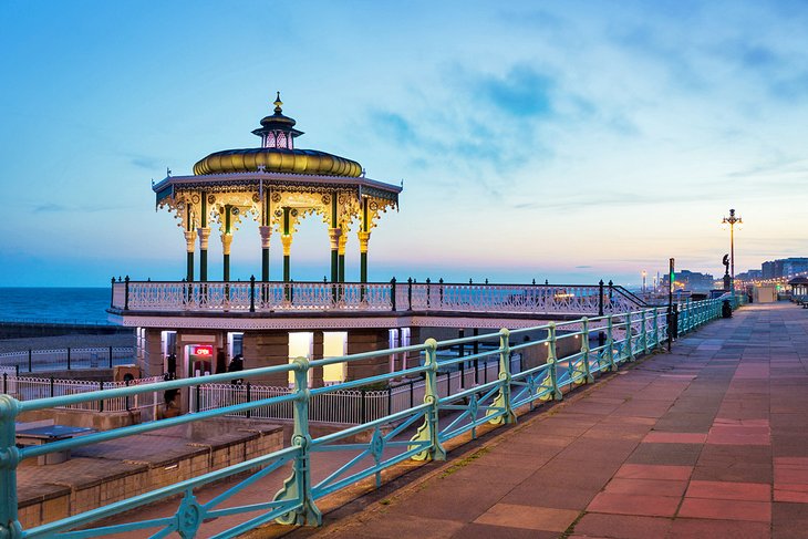 Indian Pavilion and the Brighton promenade
