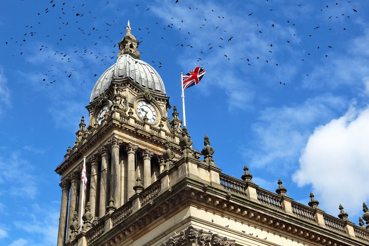 Leeds Town Hall in the Headrow