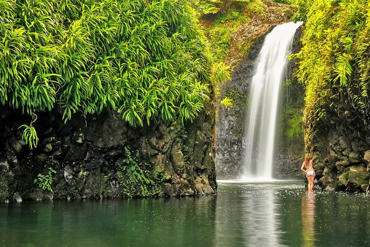 Wainibau Waterfall, Taveuni