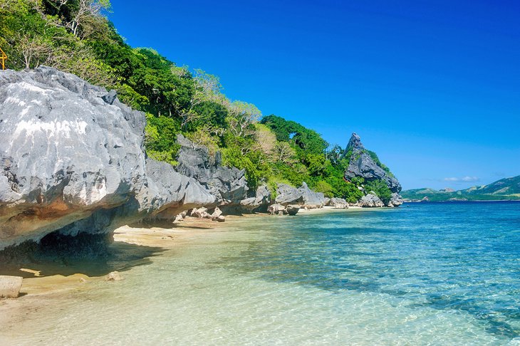 Outside the Sawa-i-Lau Caves, Yasawa Islands