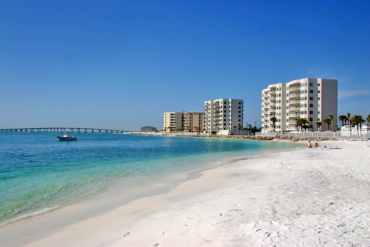 Condos on the beach in Destin, Florida