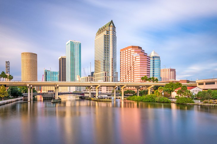 Downtown Tampa on the Hillsborough River