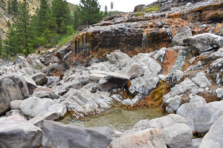 Kirkham Hot Springs, next to Kirkham Campground