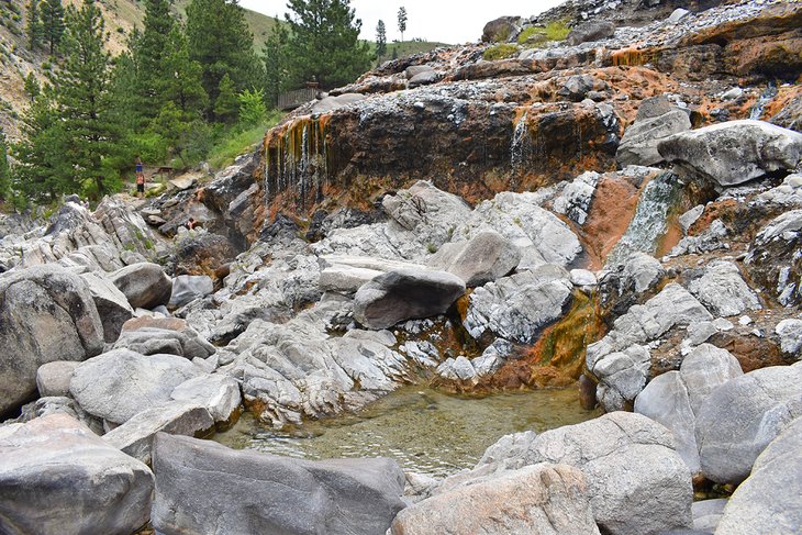 Kirkham Hot Springs, next to Kirkham Campground