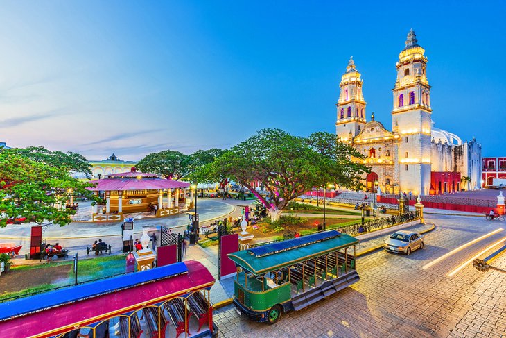 Independence Plaza in Campeche