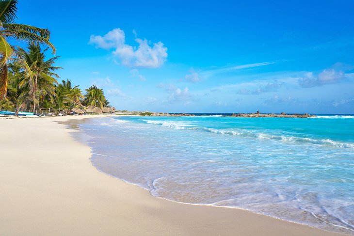 Chen Rio beach on Cozumel Island