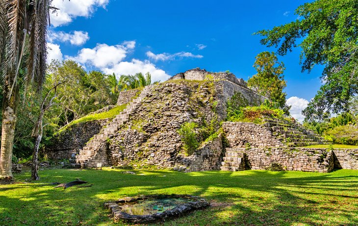 The ruins at Kohunlich