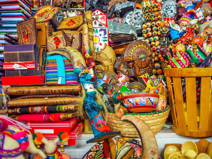 Souvenirs at San Pedro Market