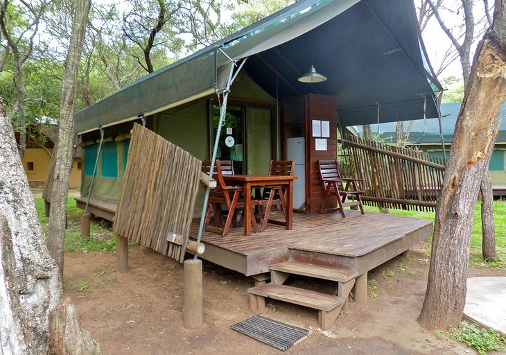 Safari tent at Letaba Rest Camp