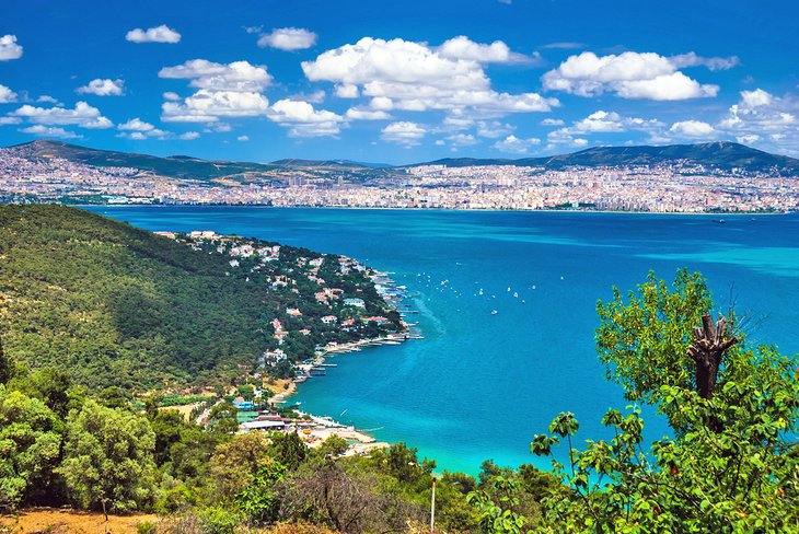 View to Istanbul from Büyükada