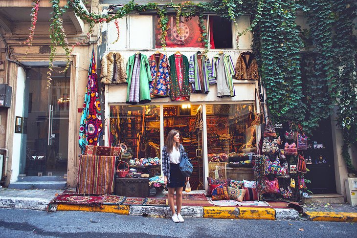 Vintage store in Çukurcuma