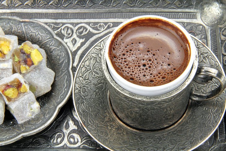 Traditional Turkish coffee