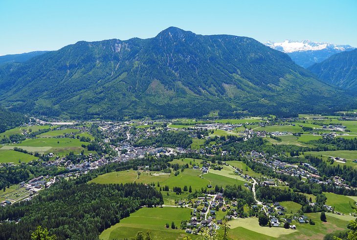 View over Bad Aussee