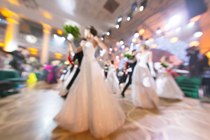 Dancers at a ball