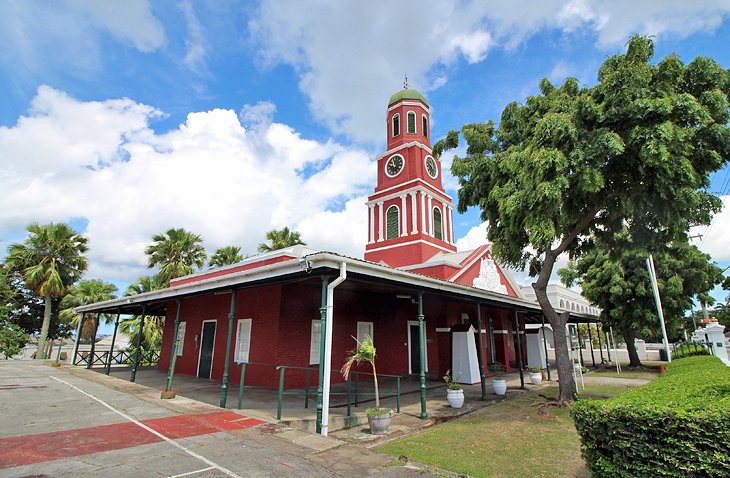 Guardhouse at the Barbados Garrison