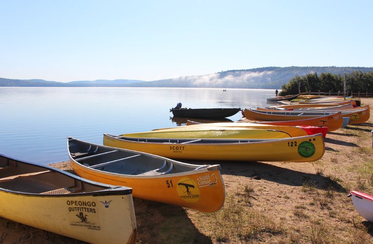 Beach at Lake of Two Rivers Campground