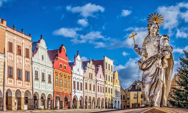 Town square in Telc