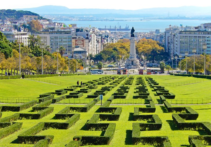 Eduardo VII Park in Lisbon