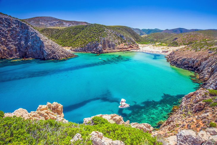 Cala Domestica beach, Sardinia