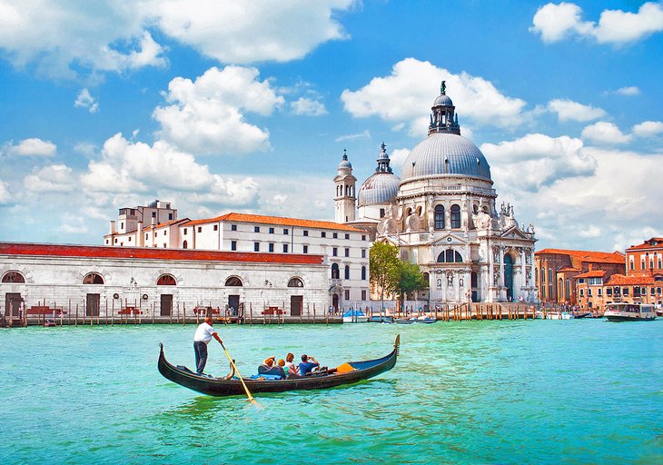 The Grand Canal with Basilica di Santa Maria della Salute