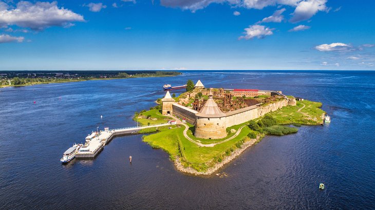 Island fortress on Lake Ladoga