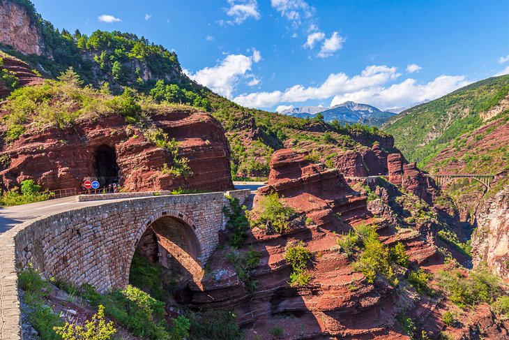 Gorges de Daluis in the Alpes-Maritimes