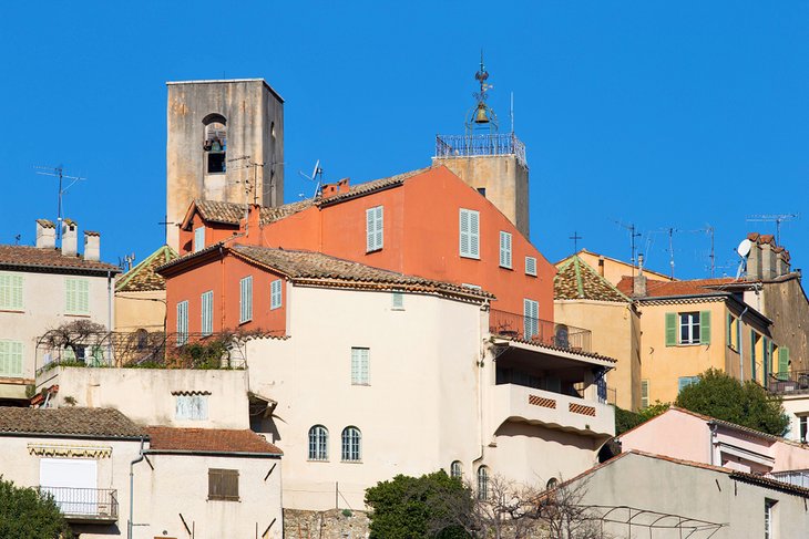 Buildings in the perched village of Biot