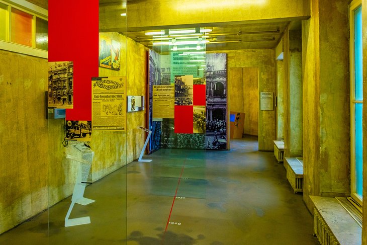 Cellules de prison au Centre de documentation NS de la ville de Cologne