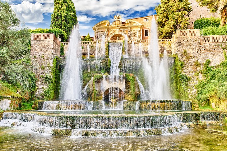 The Fountain of Neptune, Villa d'Este, Tivoli