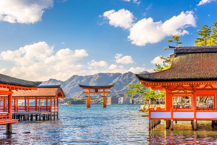 Miyajima Island and the floating torii gate