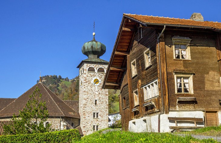 The picturesque village of Triesenberg