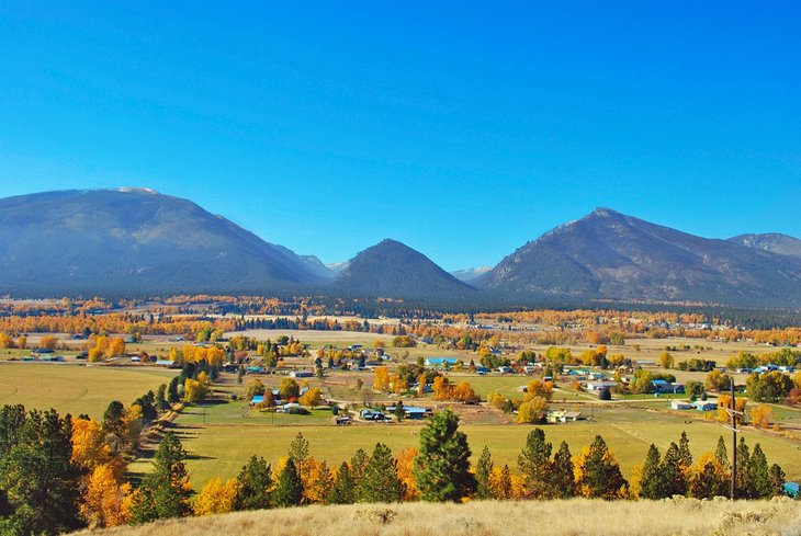 Bitterroot Mountains near Hamilton