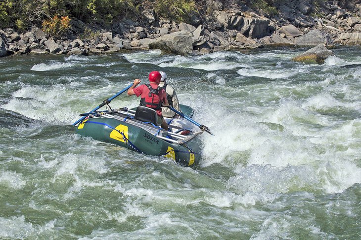 Rafting on the Madison River