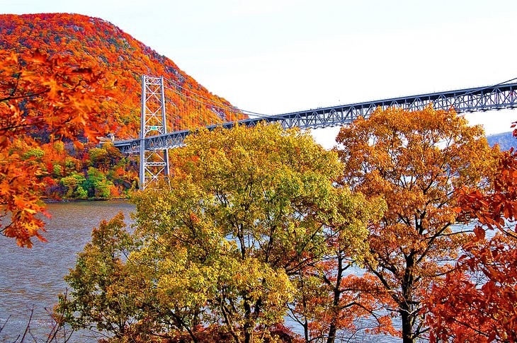 Bear Mountain Bridge on the Palisades Interstate Parkway