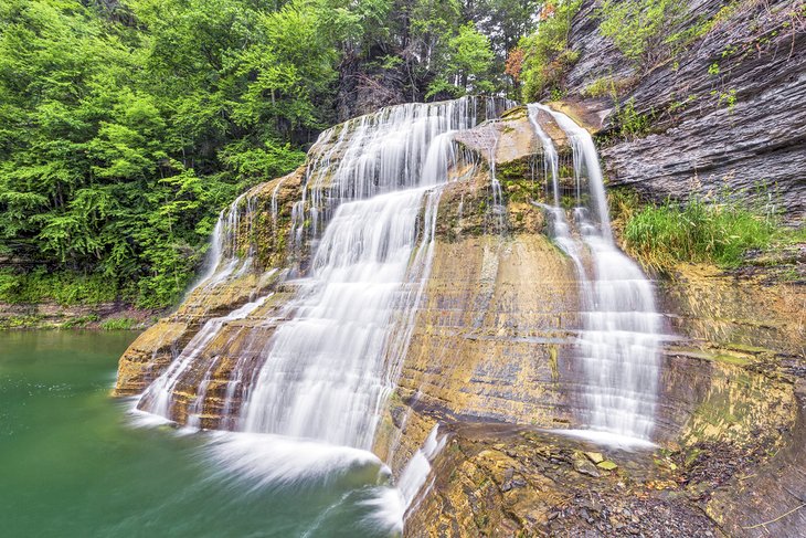 The Lower Falls at Robert H. Treman State Park