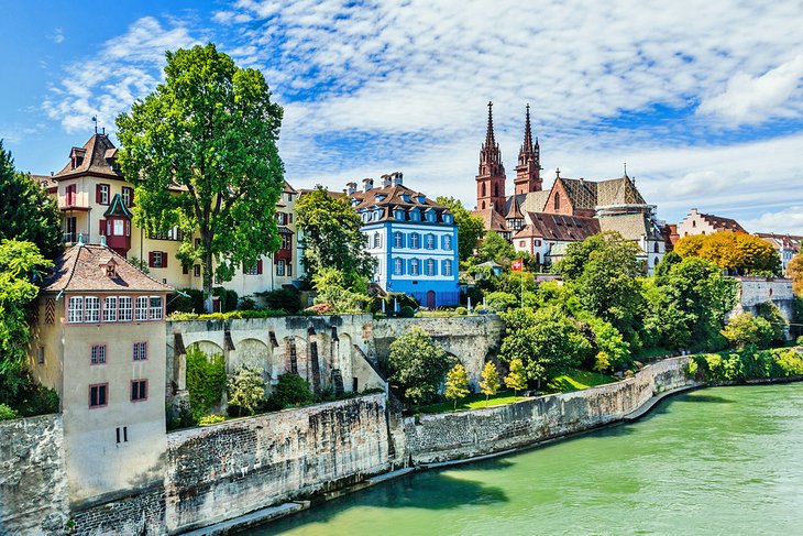 Basel's Old Town and the Basel Cathedral