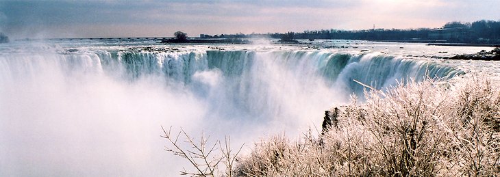 Niagara Falls in winter