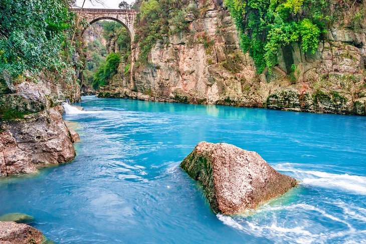 Oluk Bridge, Köprülü Canyon