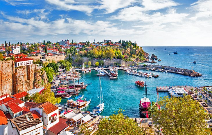 Antalya's old town Roman harbor