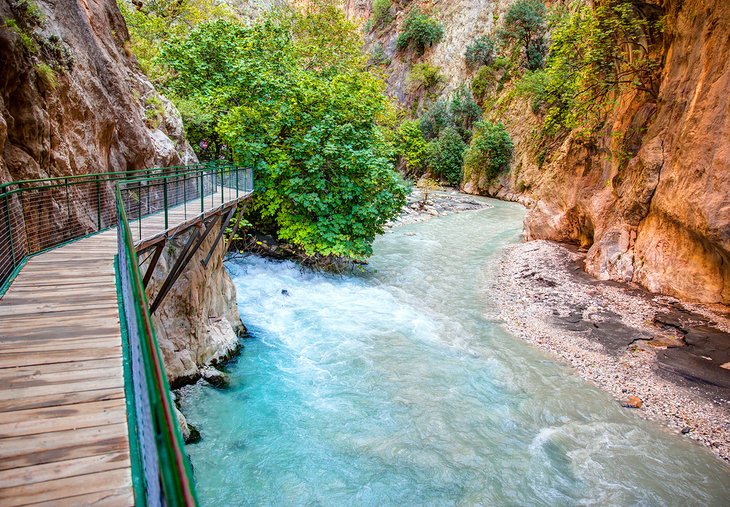 Entrance to Saklıkent Gorge