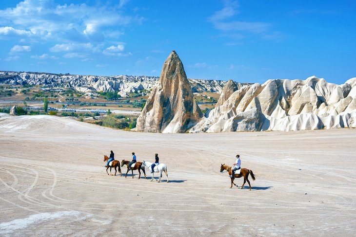 Horse riding in Cappadocia