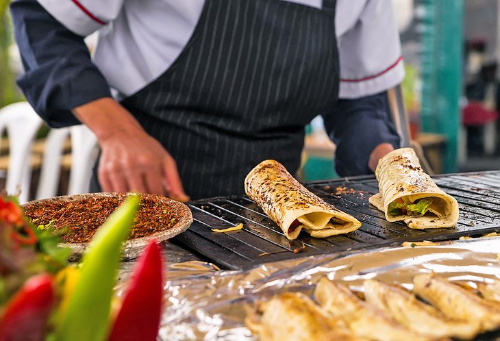 Exploring Istanbul street food