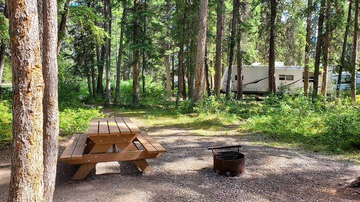 6 mejores campings en Canmore, Alberta