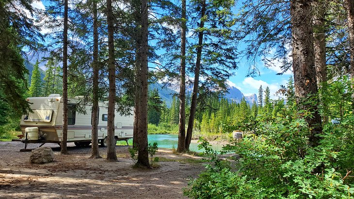 6 mejores campings en Canmore, Alberta