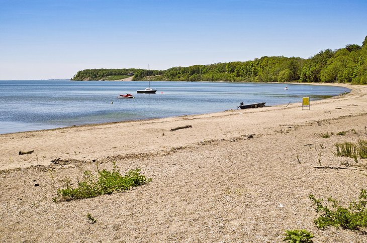 Lake Erie beach at Port Ryerse